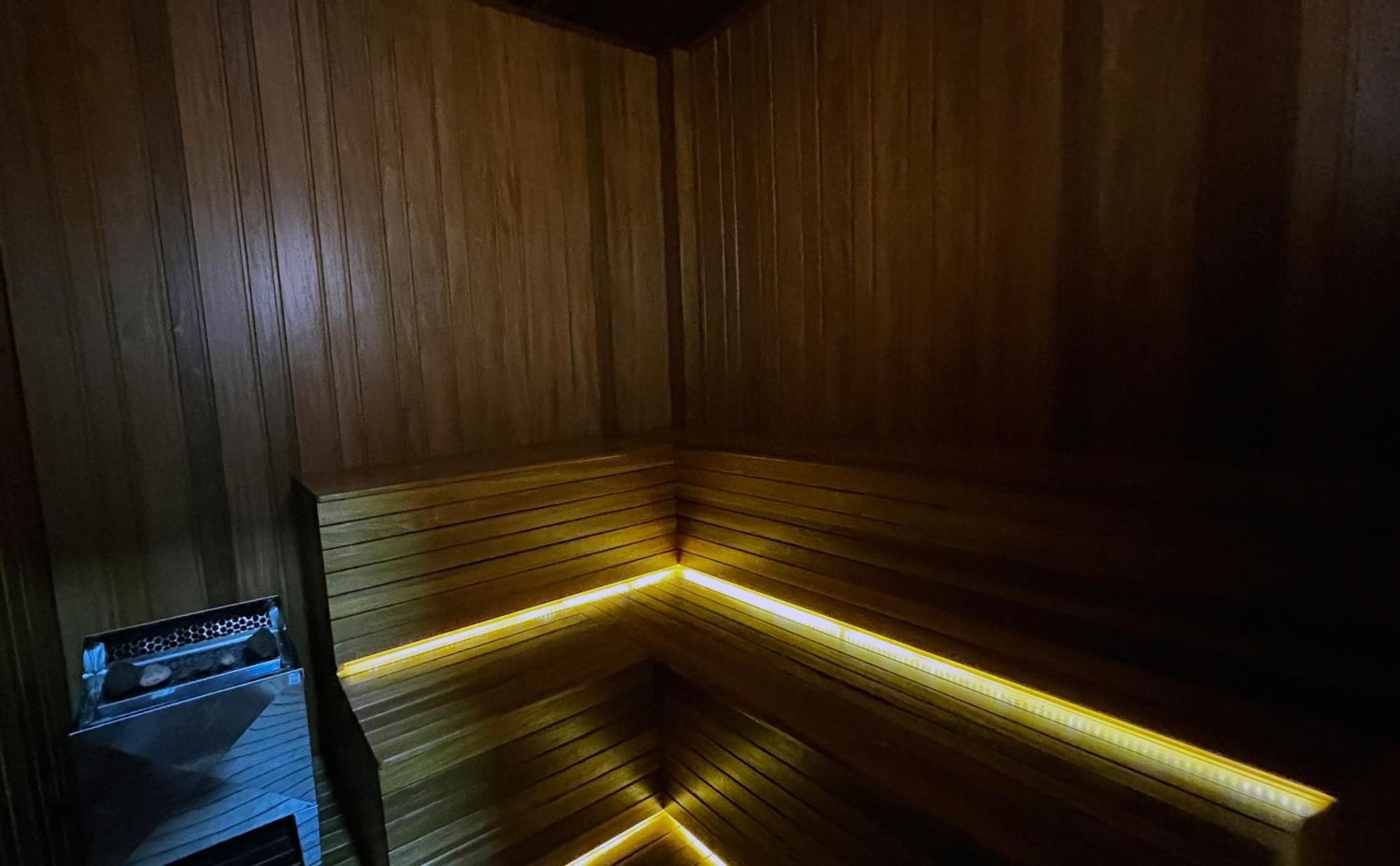 Doubletree By Hilton - Resort - Foz Do Iguacu Luaran gambar A sauna in the hotel